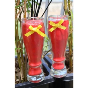 Nến bơ 500g đốt được 3 4 ngày luôn ạ, sáp bơ thực vật không khói lửa lớn đẹp