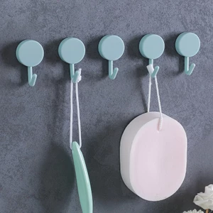 Bộ 10 móc treo dán tường màu pastel tiện ích