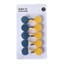 Bộ 10 móc treo dán tường màu pastel tiện ích
