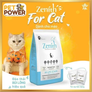 Hạt mềm Zenith cho Mèo hỗ trợ tiêu búi lông - Thức ăn hạt mềm cho Mèo Zenith Hairball Cat