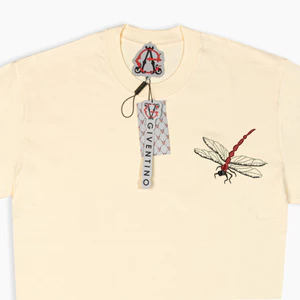 Áo thun Thêu Chuồn chuồn 5 màu Art Áo thun Local brand Cotton 245 Gsm ( chuồn chuồn 1 )