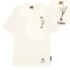 Áo thun thêu hoa lan art 5 màu Áo thun Local brand cotton 245 gsm ( Hoa lan 1 vàng )