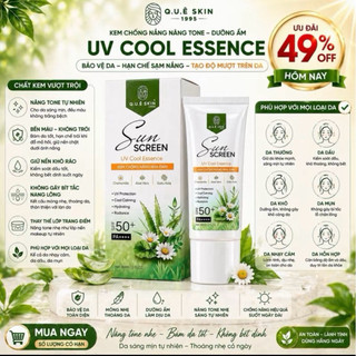 KEM CHỐNG NẮNG thuần chay từ nha đam và cúc la mã nhà Quê Skin nâng tone