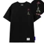 Áo Thun Thêu Hoa Lan Art 5 màu Áo thun Local Brand Cotton 250 Gsm ( Hoa lan 2 đỏ )