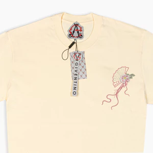 Áo Thun Thêu Hoa Quạt Art 5 màu Áo thun local brand cotton 245 gsm( hoa quạt )