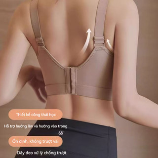 Áo ngực không gọng thoải mái dành cho vận động ôm trọn nâng đỡ chống rung thoáng khí áo lót