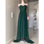 đầm dạ hội xanh rêu voan đập li mặc 2 kiểu size L 2hand