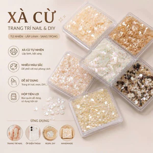 Xà Cừ Nail Trang Trí Móng Cao Cấp Lấp Lánh Nail Art DIY Resin Handmade Phụ Kiện Nail Nhiều Màu NC8
