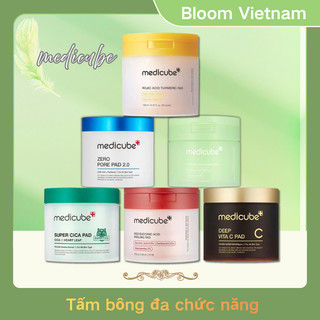 Chính hãng Medicube ướt bông miếng siêu mềm, thấm nước tốt, không bông xơ, dịu nhẹ cho da nhạy cảm