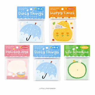 Little Stationery | Giấy Ghi Chú NoteFor Happy Times - Tệp 100 Tờ