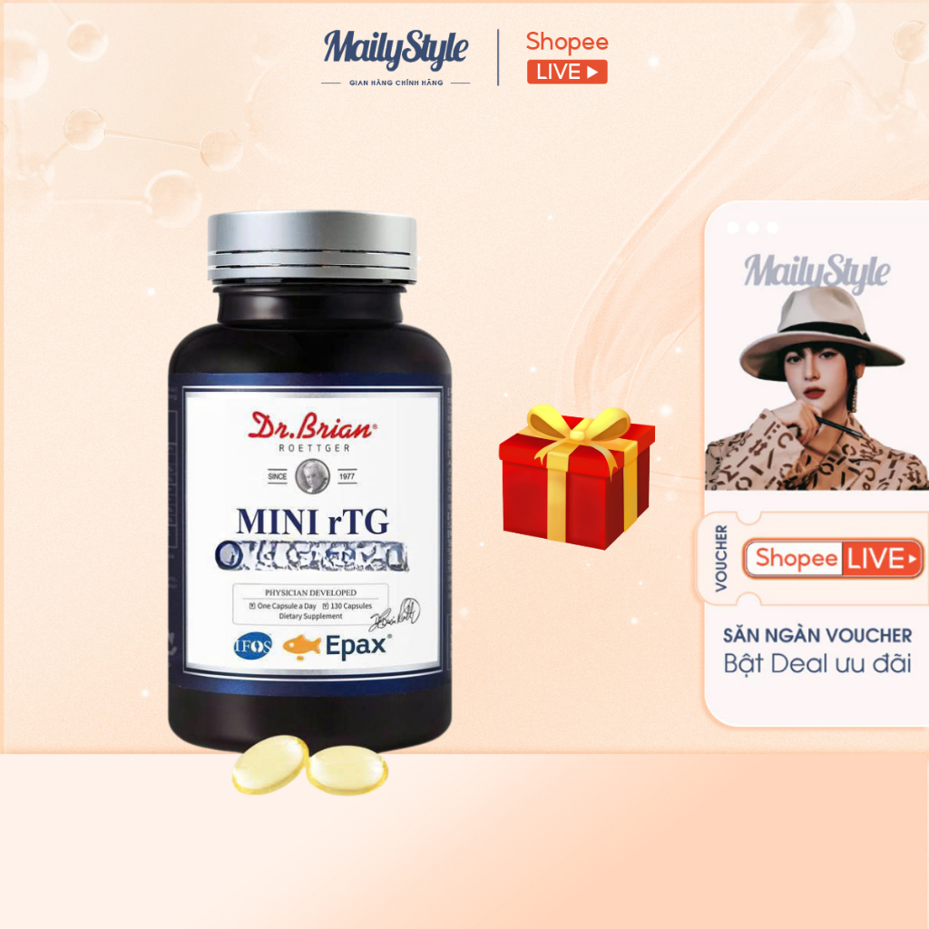 T53_( KÈM QUÀ) Mặt Nạ r TG Dr.Brian Mini 130