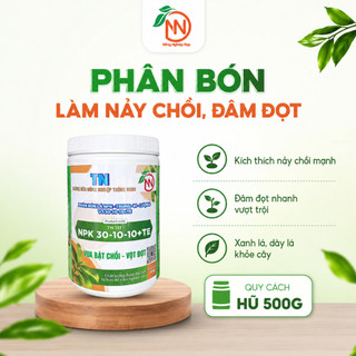 Phân Bón Nảy Chồi - Bung Đọt Hũ 500g | NPK 30-10-10+TE TN
