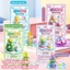 Sticker xếp chồng 3D trong suốt pha lê hoạt hình, trang trí bàn làm việc góc nhà, sticker trao đổi bé gái cute