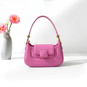 Túi Đeo Chéo Nữ Dáng Xuồng Mini Da Trơn Cao Cấp Quai Tim Đựng Điện Thoại Đi Làm Đi Tiệc Sang Trọng Size 24cm