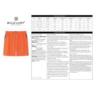 [T7_SALE 20%_HT] Quần Short Gió Thể Thao Nam Biluxury 1QDGT612 Quần Đùi Gió Nam Form Vừa Vặn Tôn Dáng Basic Mềm Mại