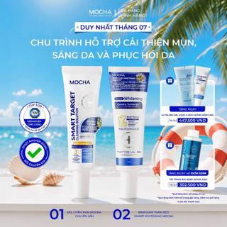 Combo Gel Chấm Mụn Và Kem Giảm Thâm MOCHA, Chăm Sóc Mụn -  Thâm Chuyên Sâu(14150+14273)
