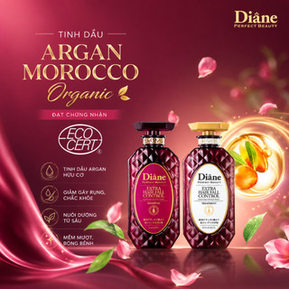Dầu gội đầu giảm rụng tóc đến 96% giảm gàu mẩn đỏ da đầu Diane Extra Hair Fall Control 450ml