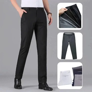 QUẦN TÂY/ QUẦN ÂU Nam Form Slimfit Ống Suông Vải Cotton Co Giãn 4 Chiều Quần Tây Nam Công Sở Dễ Phối Đồ
