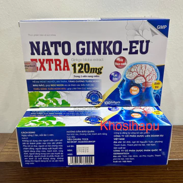 Ginkgo Biloba hỗ trợ hoạt huyết dưỡng não, giúp tăng lưu thông máu não, giảm nguy cơ rối loạn tiền đình, tai biến não
