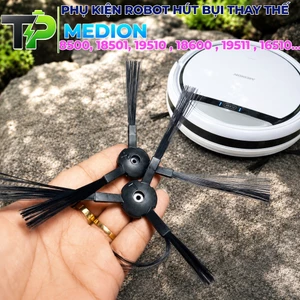 CHỔI CẠNH ROBOT HÚT BỤI MEDION 18500, 18501, 19510 , 18600 , 19511 , 16510 ( 1 ĐÔI )