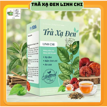 Trà Xạ Đen Linh Chi Mộc Tâm 30 Túi Lọc Thảo Mộc Từ Xạ Đen Linh Chi An Xoa Hương Vị Thanh Nhẹ Dễ Uống