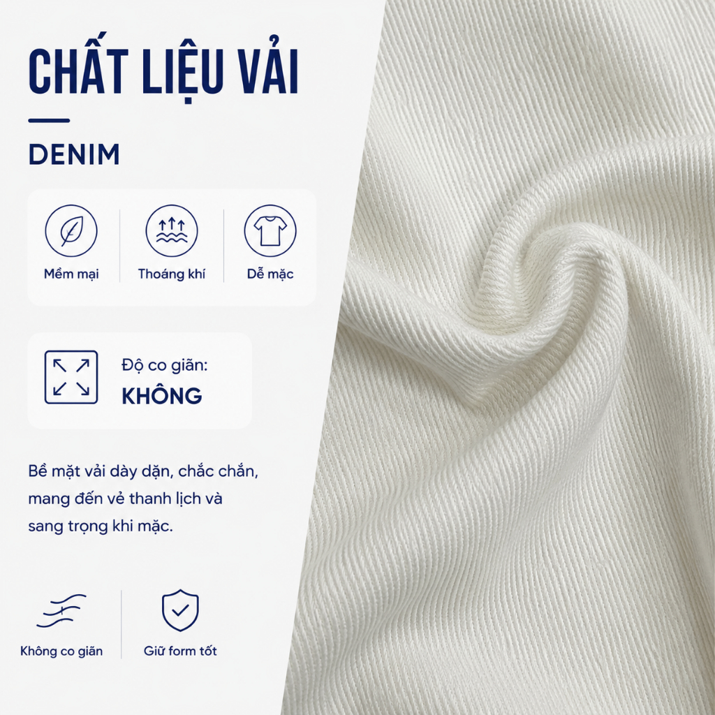 Chân Váy Midi Nữ GUMAC Form A Cạp Cao Chất Denim Mềm Dài Qua Gối Có Túi Dễ Phối Đồ LVG06046