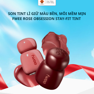 Son Tint Lì FWEE Rose Obsession Stay-Fit Tint Lên Màu Chuẩn, Giữ Màu Bền, Môi Mềm Mịn 18 Màu 4g