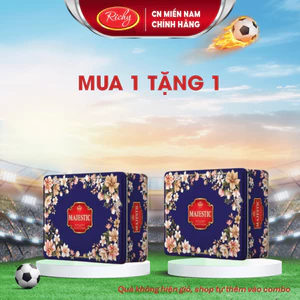 Majestic HT Hoa Nhí 310g xanh, đỏ, bánh kẹo Richy