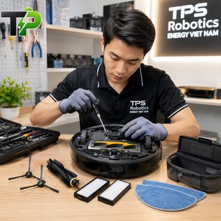 CẶP CHỔI CẠNH CHÍNH HẢNG ROBOT HÚT BỤI  LIECTROUX B6009