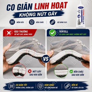 keo sửa giày dép keo dán giày Siêu Dính Cao Cấp, Chống Nước Tốt Trong Suốt An Toàn Cho Da