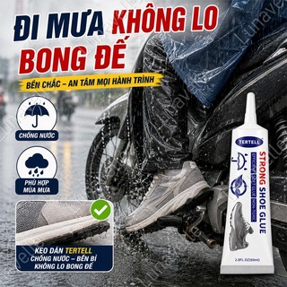 keo sửa giày dép keo dán giày Siêu Dính Cao Cấp, Chống Nước Tốt Trong Suốt An Toàn Cho Da