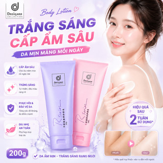 Kem, Sữa Dưỡng Thể Trắng Da Toàn Thân Hương Nước Hoa Thái Lan Rseries Hand and Body Lotion 200ml - Mịn Màng Suốt 24H
