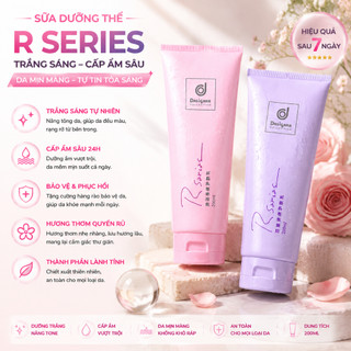 Kem, Sữa Dưỡng Thể Trắng Da Toàn Thân Hương Nước Hoa Thái Lan Rseries Hand and Body Lotion 200ml - Mịn Màng Suốt 24H