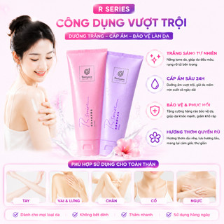 Kem, Sữa Dưỡng Thể Trắng Da Toàn Thân Hương Nước Hoa Thái Lan Rseries Hand and Body Lotion 200ml - Mịn Màng Suốt 24H