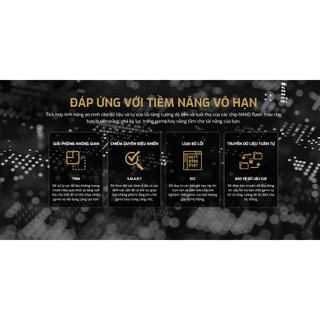 SSD MSI SPATIUM M450 500GB NVMe M.2 PCIe Gen4 x4 2280 - Đọc 3600MB/s - Bảo hành chính hãng 5 năm