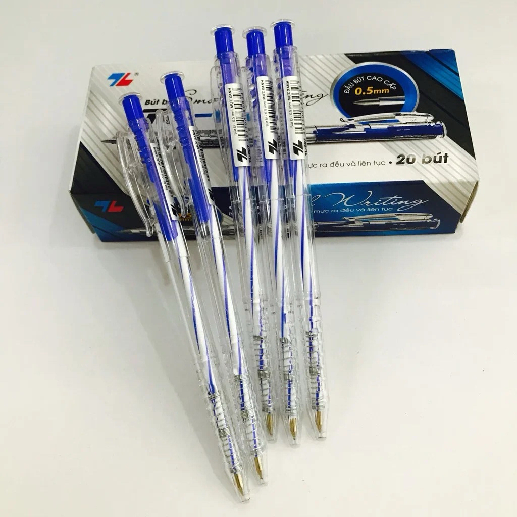 Bút bi Thiên Long chính hãng nét 0.5 TL027