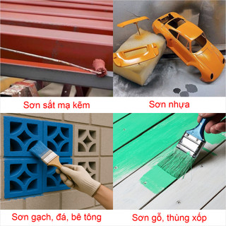 Sơn kim loại không cần thêm dung môi, sơn kim loại 1K hệ nước - Watix