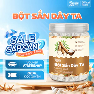 Bột Sắn Dây Nguyên Chất 100% Lạc Yên Foods - Bột Trắng Mịn Tự Nhiên Không Pha Trộn Hỗ Trợ Giải Nhiệt
