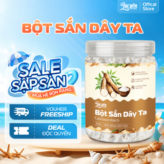 Bột Sắn Dây Nguyên Chất 100% Lạc Yên Foods - Bột Trắng Mịn Tự Nhiên Không Pha Trộn Hỗ Trợ Giải Nhiệt