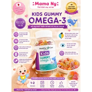 Healthy Care Kids Gummy Omega 3 250 Viên – Bổ Sung DHA, Omega-3 Hỗ Trợ Phát Triển Não Bộ Cho Bé