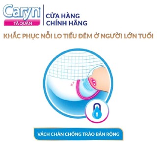 Tã quần người lớn Caryn siêu Thấm M14/ L12/ XL10 miếng