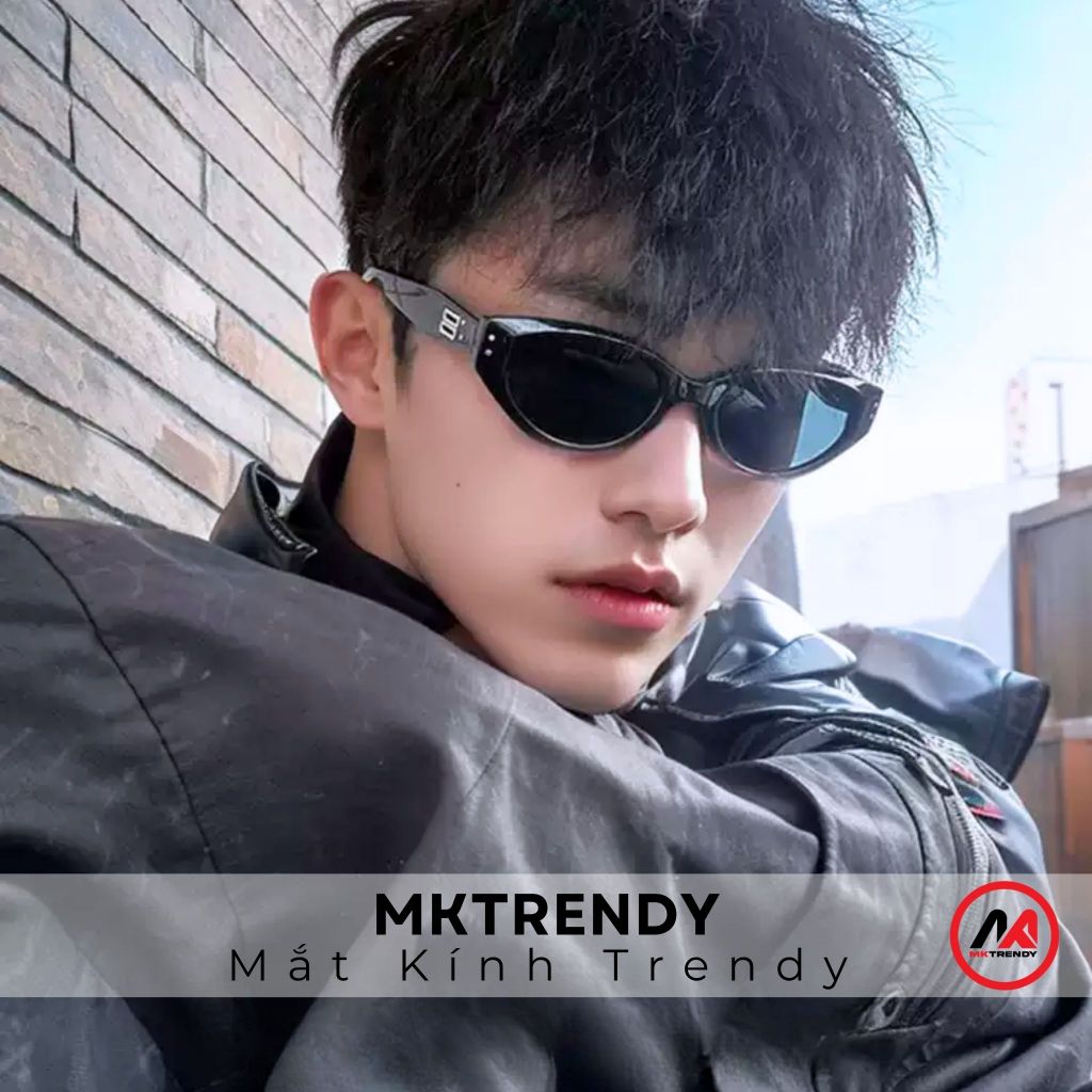 Kính râm mắt mèo MKTRENDY kính mát chống tia UV thời trang nam nữ phong cách Hàn Quốc sang trọng T838