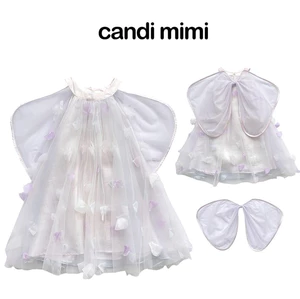 CANDI MIMI Váy tiệc công chúa đính cánh nơ cao cấp-NL6324