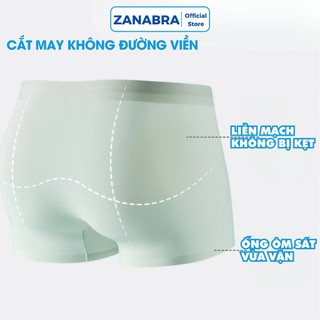 [Mẫu Mới Về] Quần lót nam dáng Boxer mềm mại kháng khuẩn thấm hút tốt co giãn 4 chiều ZANABRA N29