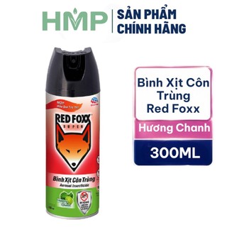 BÌNH XỊT CÔN TRÙNG RED FOXX HƯƠNG CHANH 600ML