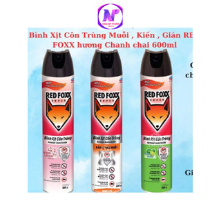 Bình xịt côn trùng Red Foxx hương chanh 300ml