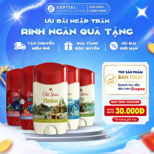 Lăn khử mùi Old Spice Chính Hãng - Sáp khử mùi cơ thể, Đủ mùi hương, Dùng cho nam&nữ