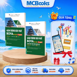 Sách - Giáo Trình Hán Ngữ BOYA Sơ Cấp 1- Phiên Bản 3 (Giáo trình+Sách bài tập) mới nhất 2025