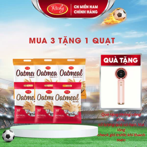 Combo 6 túi yến mạch sữa - phô mai 250g-220g