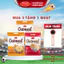 Combo 3 Túi Bánh Yến Mạch Richy Oatmilk Túi 220-250gr